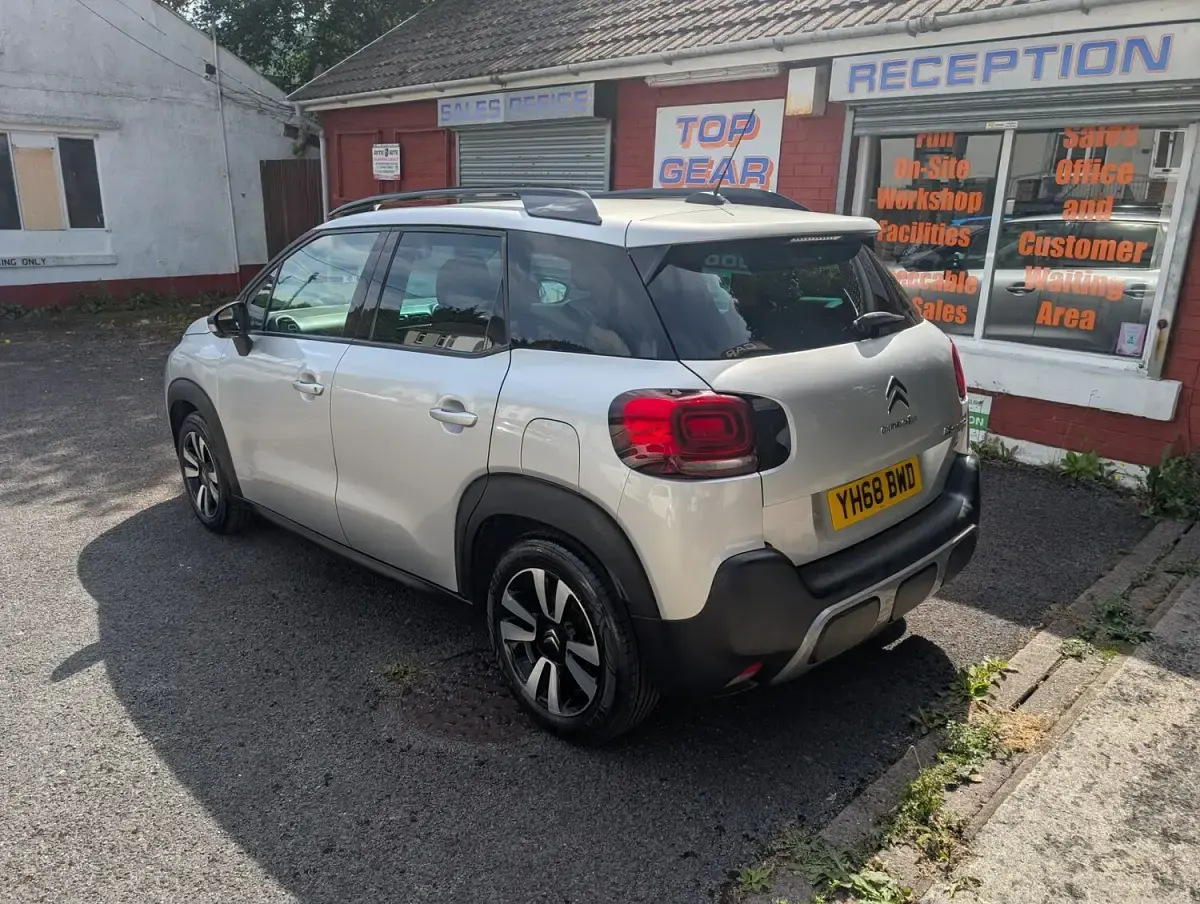 Used Citroën C3 Aircross Feel 80 HP (58 kW) 2018 Silver SUV
