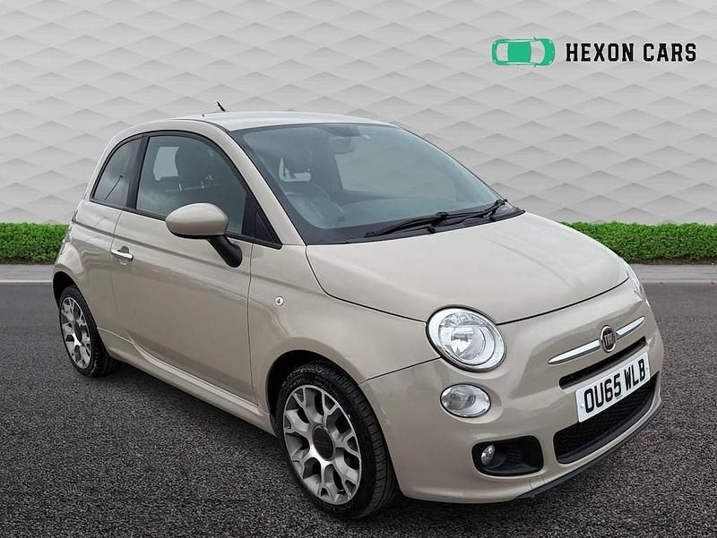 Brown Used 2015 Fiat 500 S Hatchback | £3,995 (Good price) - Image 1/3