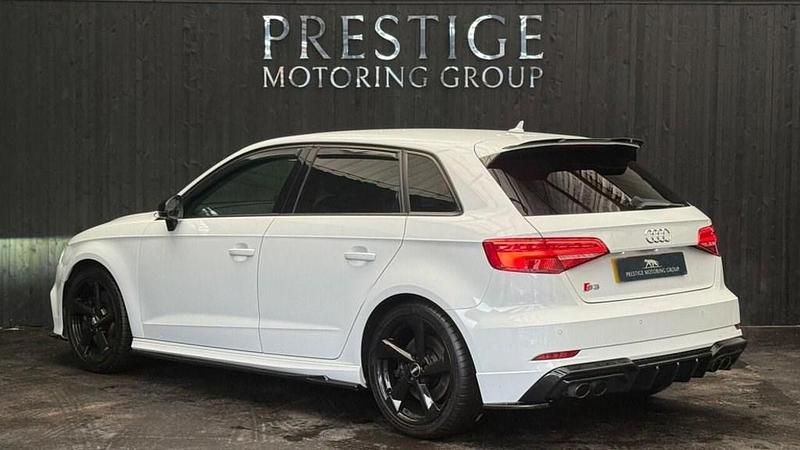 Used Audi S3 Sportback Black Edition 2018 White Hatchback