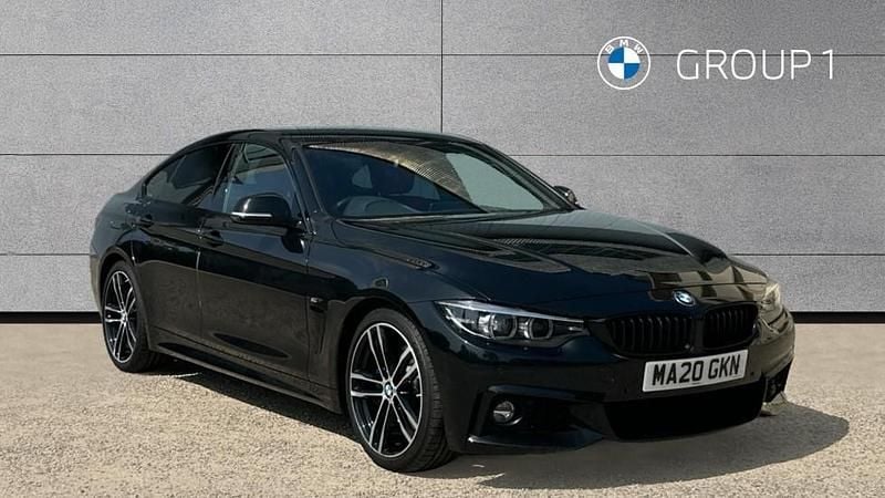 Black Used 2020 BMW 420 Gran Coupé M Sport Coupe | £18,990 (Fair price) - Image 1/4