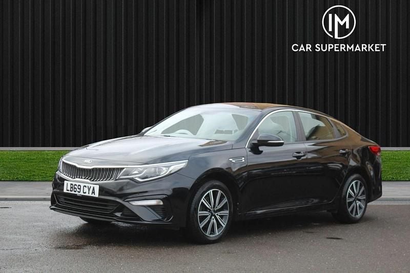 Used Kia Optima 134 HP (98 kW) 2019 Black Sedan