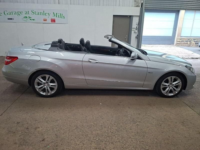Used Mercedes E200 SE 2010 Silver Cabriolet