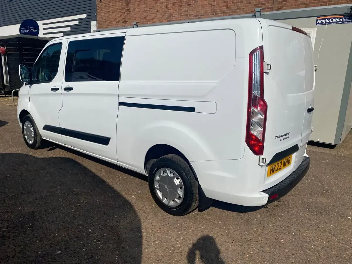 Used Ford Transit Custom Trend 130 HP (95 kW) 2022 White Van