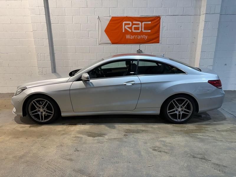 Used Mercedes E250 AMG line 2015 Silver Coupe
