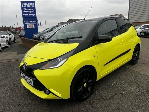 Yellow Used 2017 Toyota Aygo X-cite Hatchback | £9,995 (Fair price) - Image 1/4