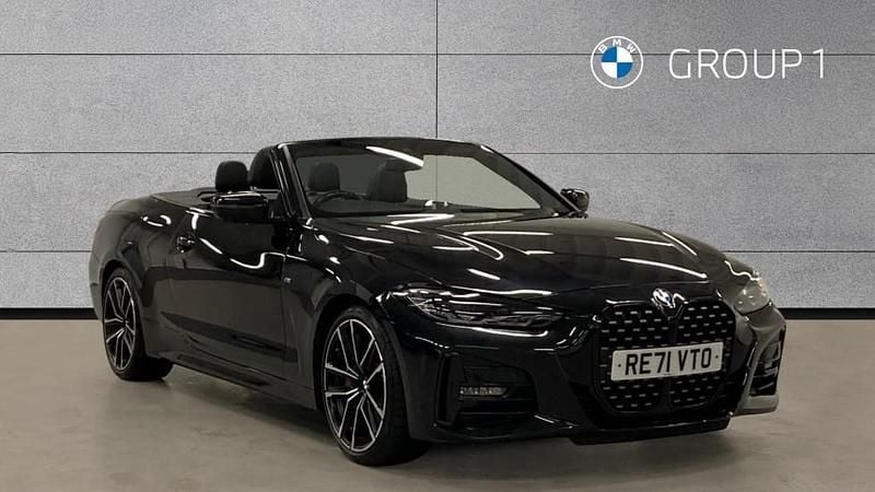 Used BMW 420 M Sport 190 HP (139 kW) 2021 Black Cabriolet