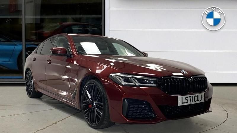 Red Used 2021 BMW 530 M Sport | £33,450 (Fair price) - Image 1/4