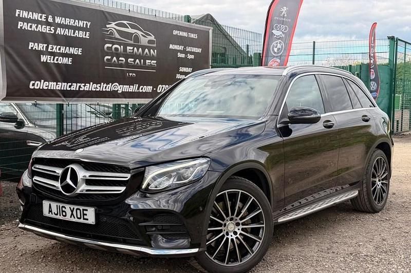 Used Mercedes GLC250 AMG line 204 HP (150 kW) 2016
