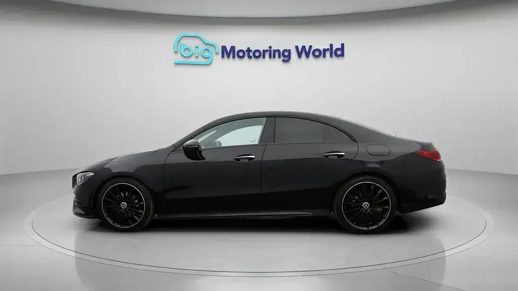Used Mercedes CLA180 AMG line 136 HP (100 kW) 2022 Black Coupe