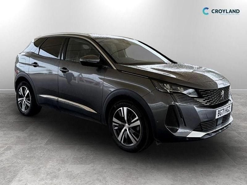 Grey Used 2021 Peugeot 3008 Allure Premium SUV | £13,999 (Good price) - Image 1/4