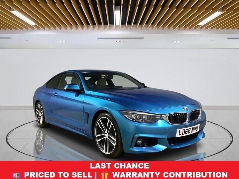 Used BMW 420 M Sport 184 HP (135 kW) 2018 Blue Coupe