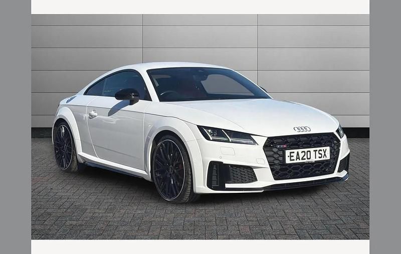 Used Audi TTS Black Edition 306 HP (225 kW) 2020 White Coupe