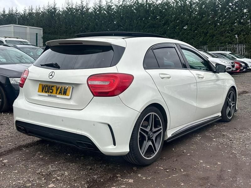 Used Mercedes A220 AMG 2015 White Hatchback