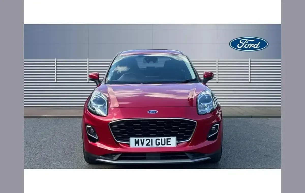 Used Ford Puma Titanium 125 HP (91 kW) 2021 Red SUV