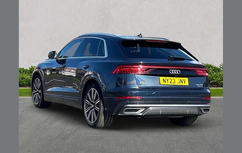 Used Audi Q8 Black Edition 281 HP (206 kW) 2023 Blue SUV