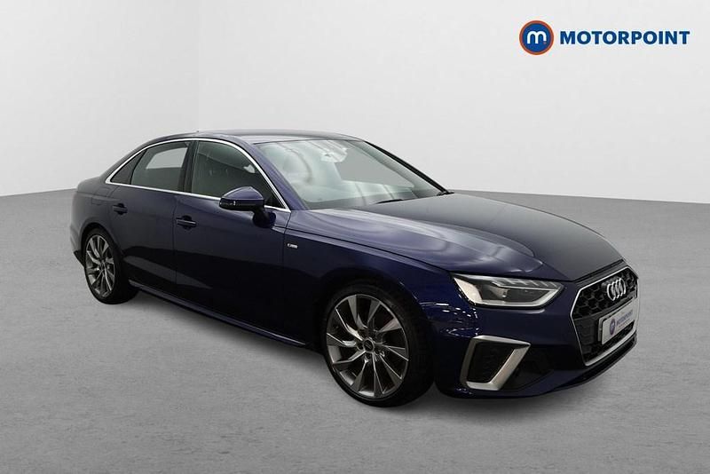 Used Audi A4 S-Line 2022 Blue Sedan