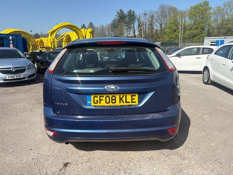Used Ford Focus Zetec 2008 Blue Hatchback