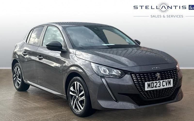 Used Peugeot 208 Active+ 102 HP (75 kW) 2023 Grey Hatchback