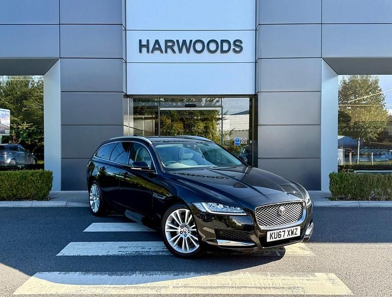 Black Used 2017 Jaguar XF Portfolio Sedan | £19,990 - Image 1/4
