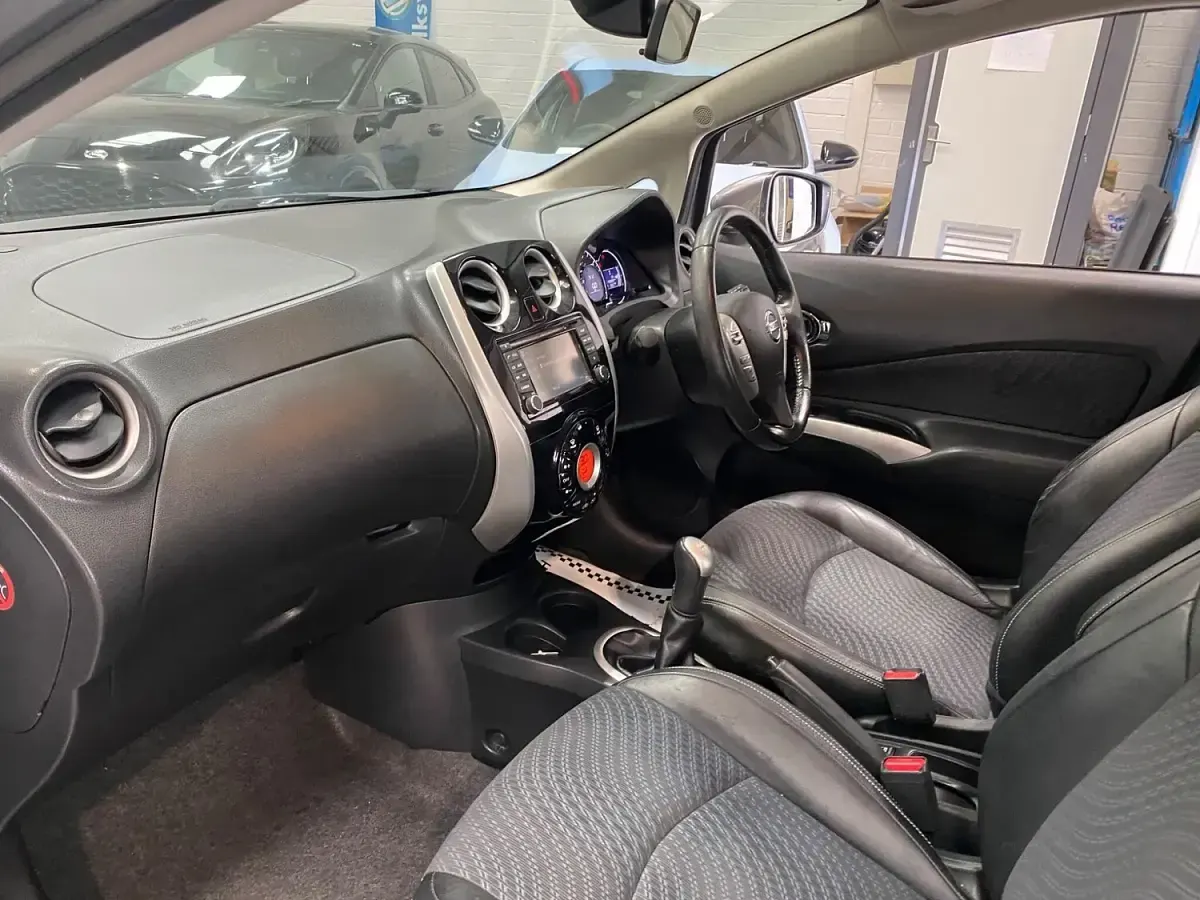 Used Nissan Note S 98 HP (72 kW) 2014 Grey Hatchback