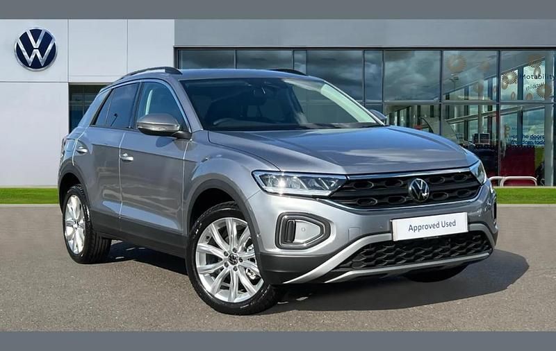 Pyrite silver metallic New 2025 VW T-Roc Match SUV | £26,788 (Super price) - Image 1/4