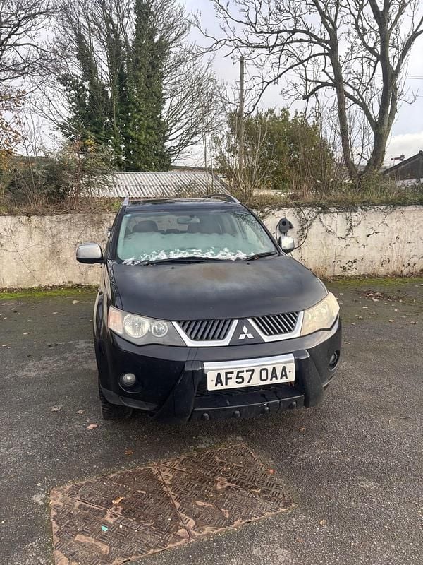 Black Used 2007 Mitsubishi Outlander Elegance SUV | £1,995 (Fair price) - Image 1/4