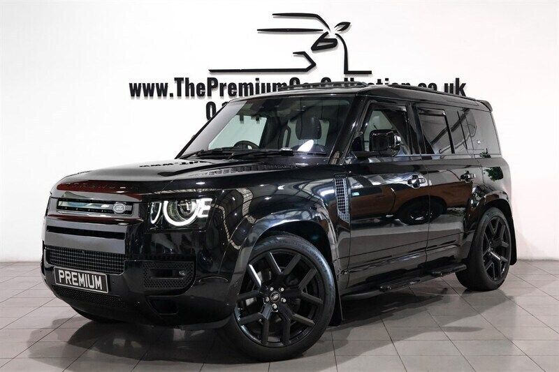 Santorini black Used 2021 Land Rover Defender SUV | £56,980 - Image 1/4