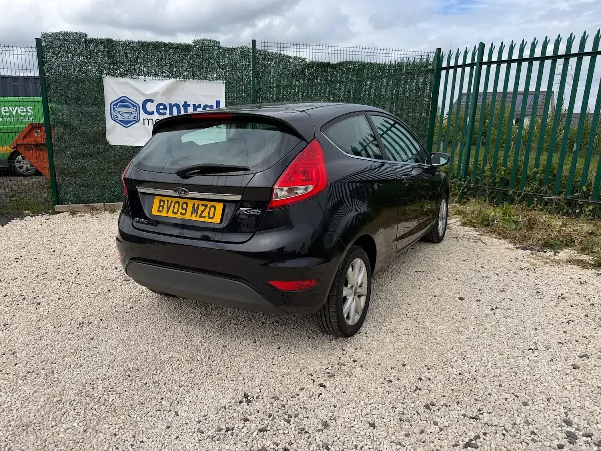 Used Ford Fiesta Zetec 2009 Black Hatchback