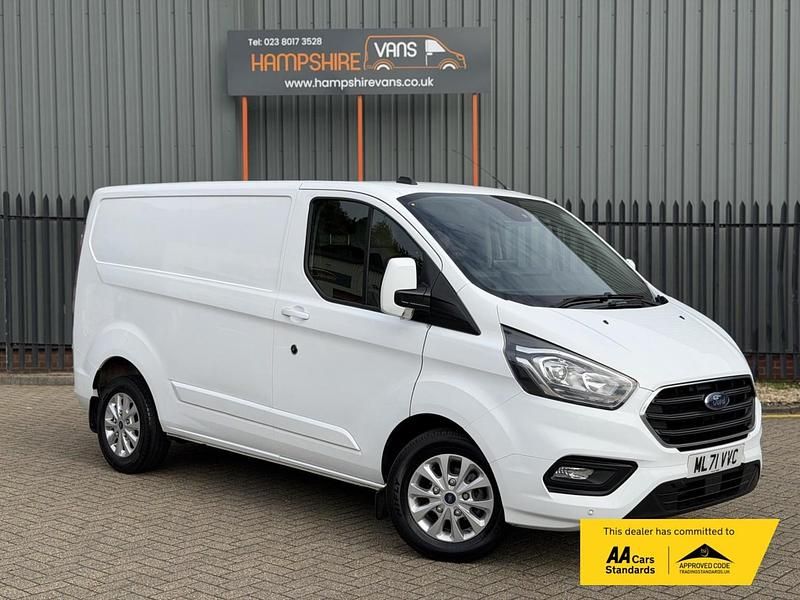 White Used 2021 Ford Transit Custom Limited Van | £18,443 (Fair price) - Image 1/4