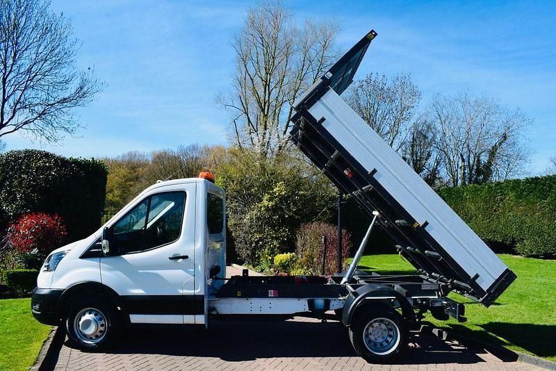 Used Ford Transit 130 HP (95 kW) 2022 White Cabriolet