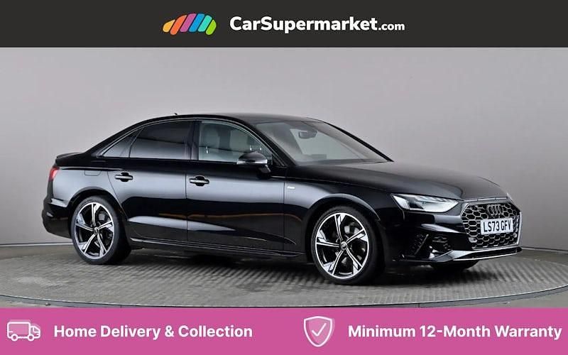 Used 2025 Audi A4 Black Edition Sedan | £24,697 - Image 1/4