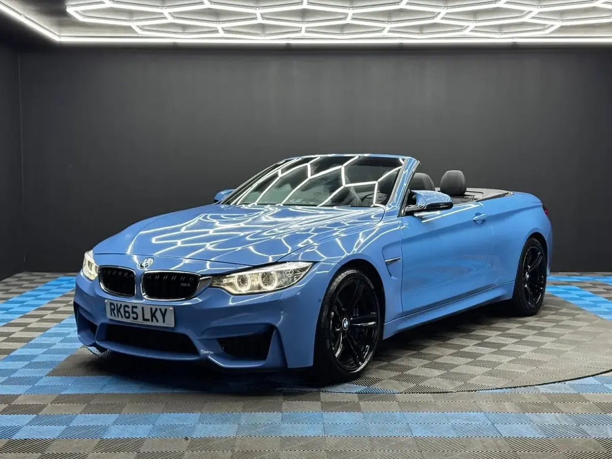 Used BMW M4 Cabriolet 2015 Blue Cabriolet