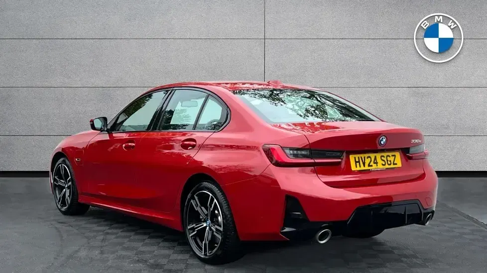 Used BMW 330e M Sport 292 HP (214 kW) 2024 Red Sedan