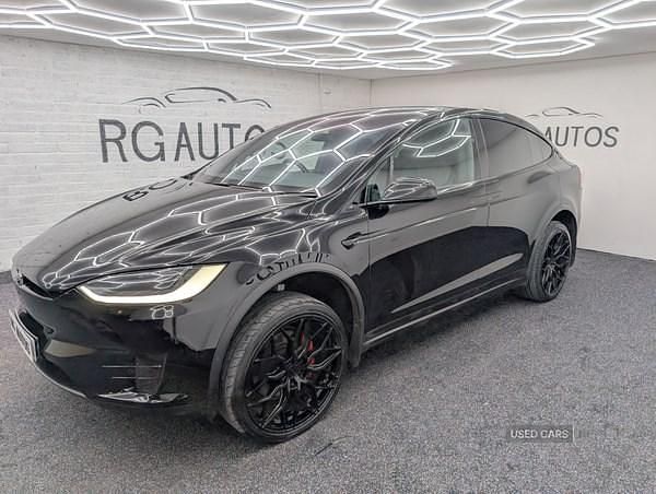 Black Used 2018 Tesla Model X SUV | £18,950 (Fair price) - Image 1/4