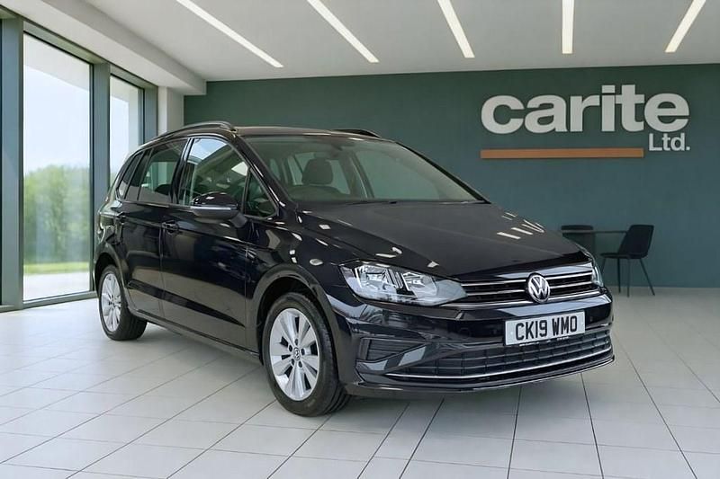 Used VW Golf Sportsvan SE 150 HP (110 kW) 2019 Black MPV