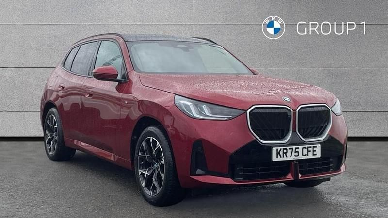 Used BMW X3 M Sport 197 HP (144 kW) 2025 Fire red SUV