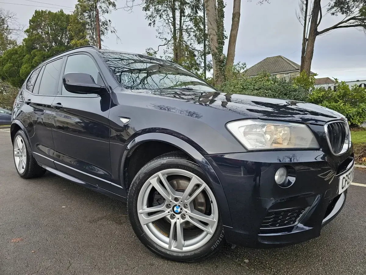 Used BMW X3 M Sport 184 HP (135 kW) 2012 Black SUV