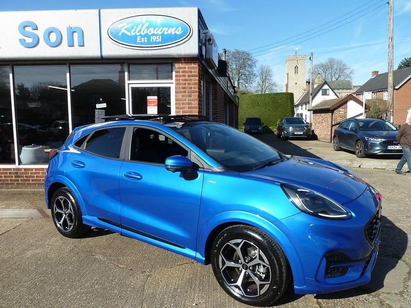 Used Ford Puma ST-Line 125 HP (91 kW) 2024 Blue SUV