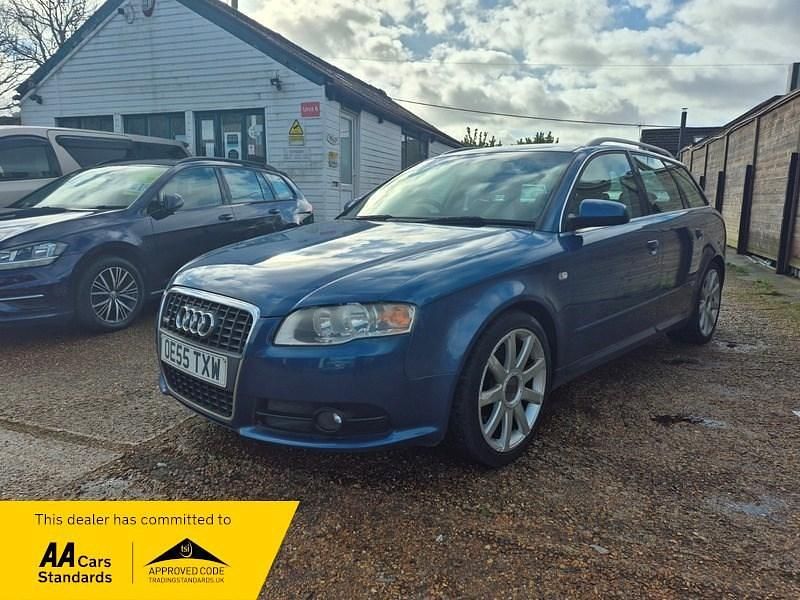 Used Audi A4 S-Line 197 HP (144 kW) 2006 Blue Estate