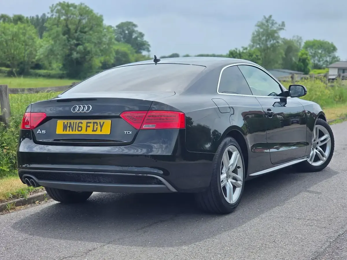 Used Audi A5 S-Line 2016 Black Coupe