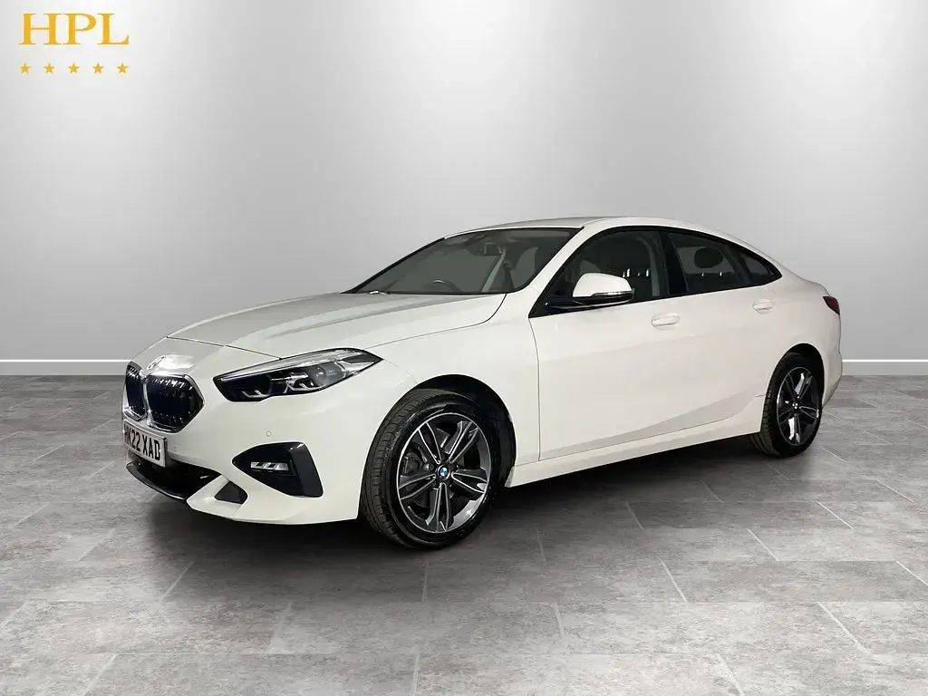 Used BMW 218 Sport Line 136 HP (100 kW) 2022 White Coupe