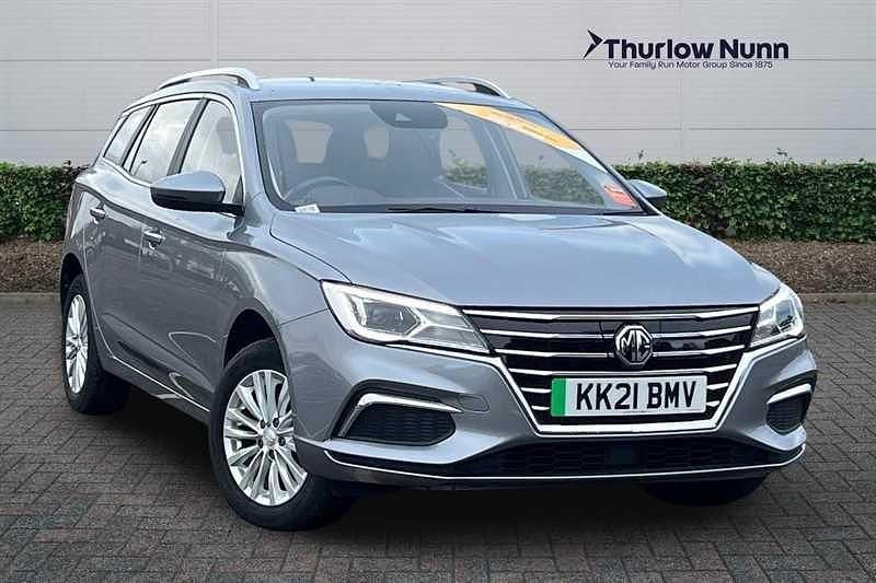 Silver Used 2021 MG MG5 EV Exclusive Estate | £11,399 (Fair price) - Image 1/4