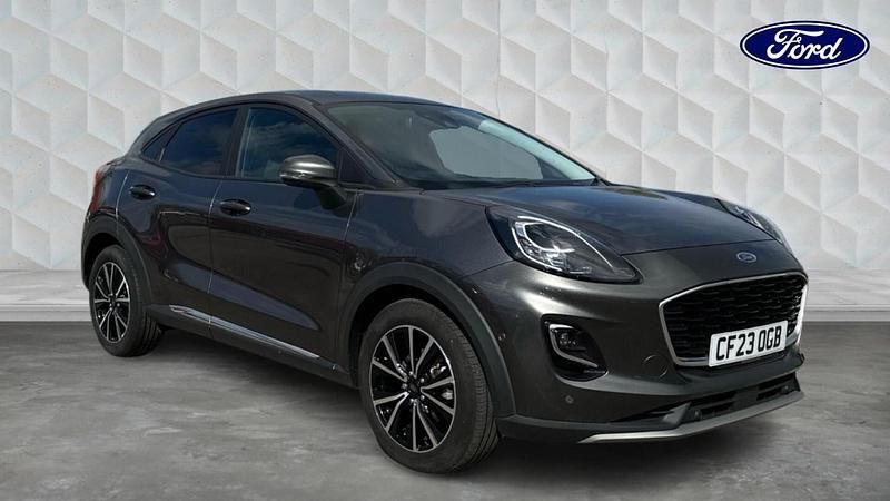 Used Ford Puma Titanium 2023 Magnetic grey SUV