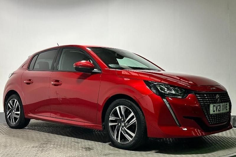 Red Used 2021 Peugeot 208 Allure Hatchback | £12,395 (Fair price) - Image 1/4