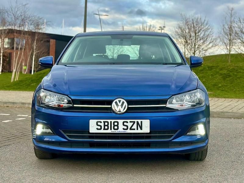 Usado VW Polo SE 2018 Azul Citadino