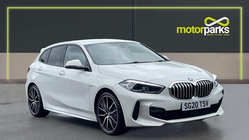White Used 2020 BMW 120 M Sport Hatchback | £19,795 (Good price) - Image 1/4