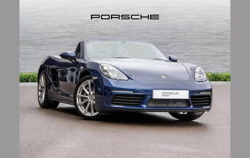 Blue Used 2023 Porsche Boxster Cabriolet | £49,718 (Good price) - Image 1/4