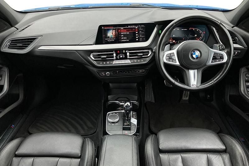 Used BMW M135 Comfort Edition 306 HP (225 kW) 2020 Blue Hatchback
