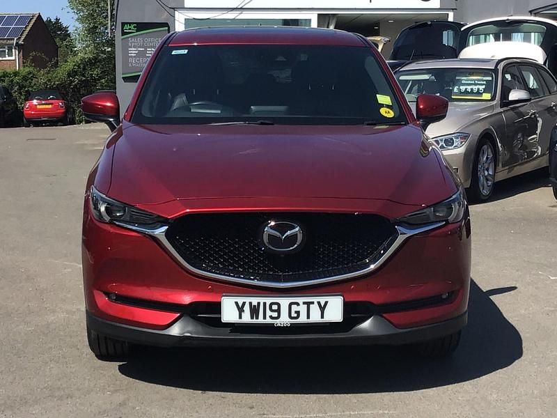 Second-hand Mazda CX-5 Inclusive 165 CP (121 kW) 2019 Roșu SUV