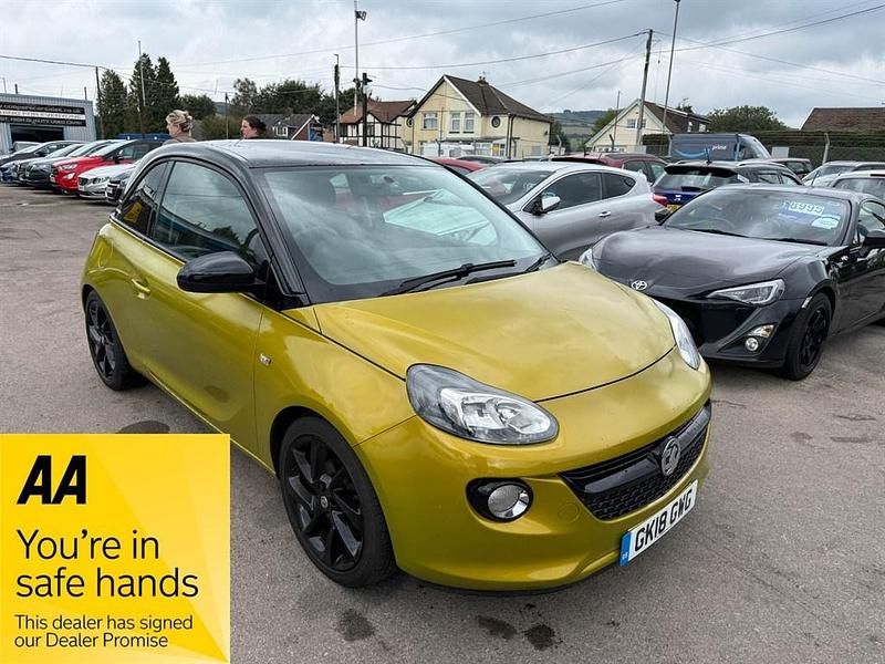 Used Vauxhall Adam 2018 Gold Hatchback